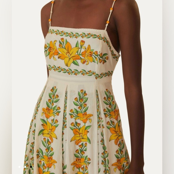 NWOT Rachael Zoe Floral Embroidered Maxi Dress - Picture 10 of 12